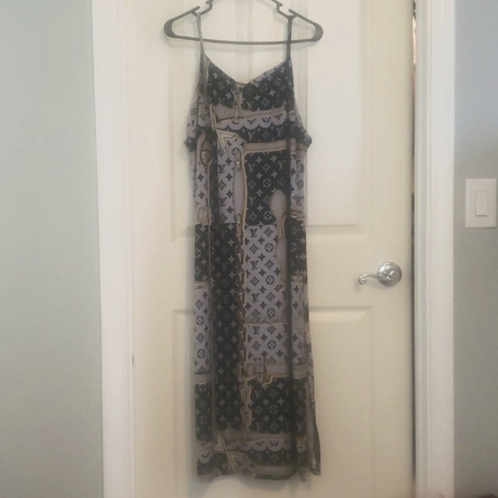 Lounge Dress Imitation LV